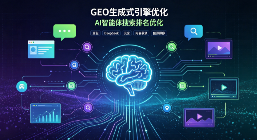 南宫市GEO 浪潮来袭：生成式引擎优化崛起，创作者争抢豆包、DeepSeek、元宝智能体流量入口